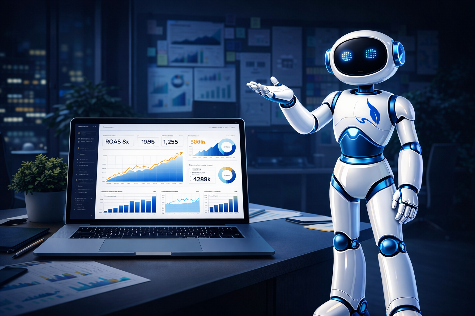 Growth dashboard and analytics